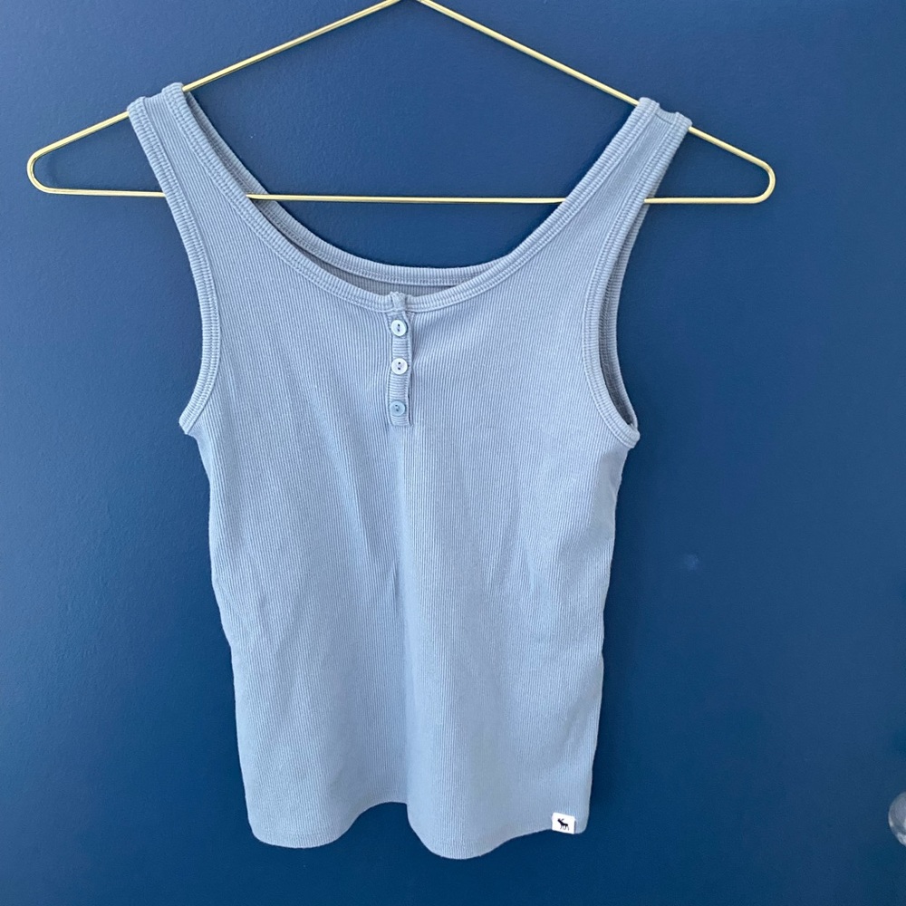 Abercrombie blue kids tank top